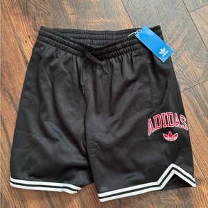 NEW Adidas Originals Shorts Kids Boys Size M and L Black